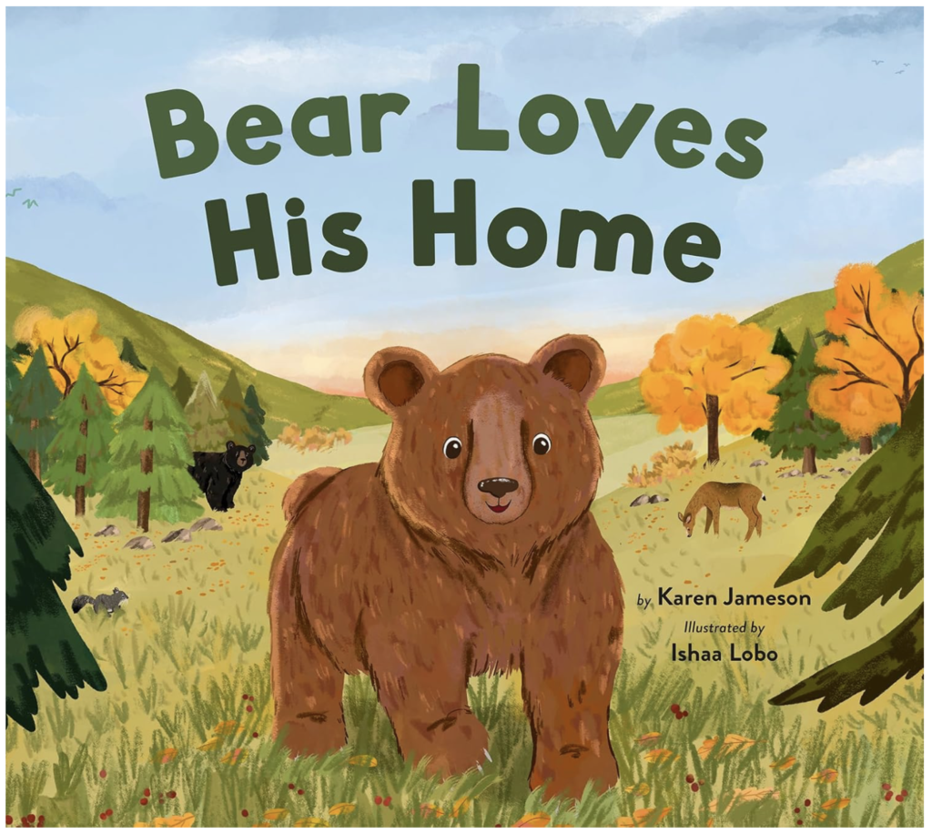 Bear loves his home