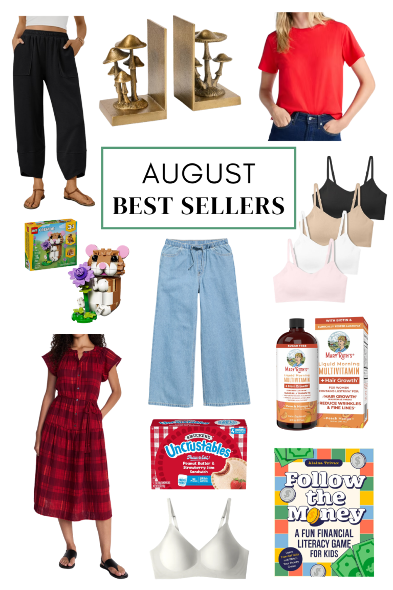 The August Best Sellers