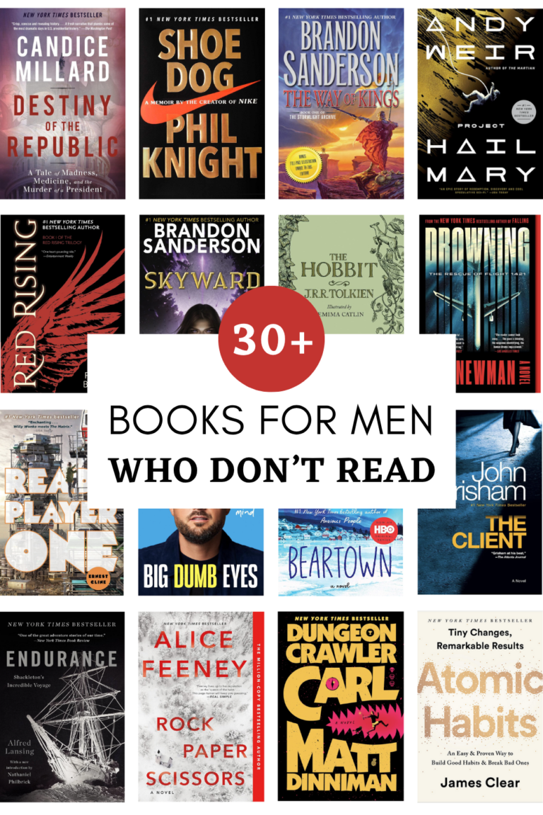 30+ Books for Men Who Don’t Read