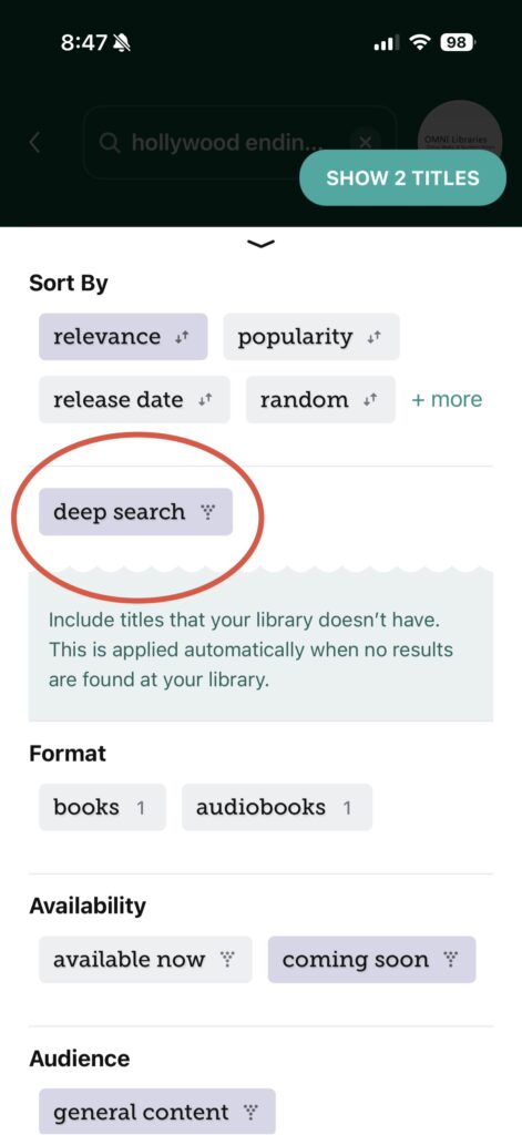 libby deep search