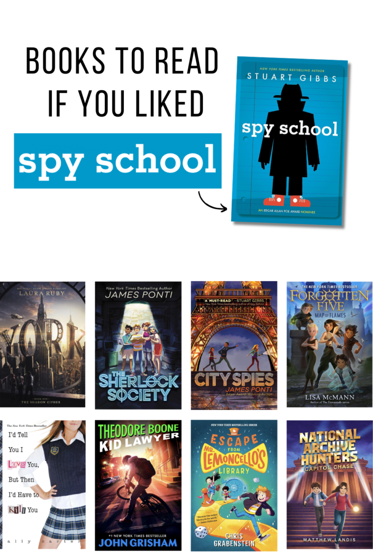 10+ Books to Read if You Liked Spy School