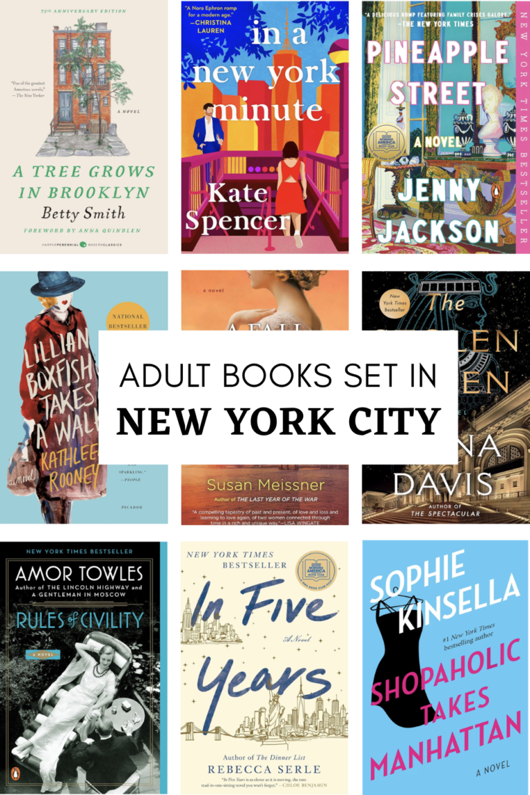 15+ Adult Books Set in New York City