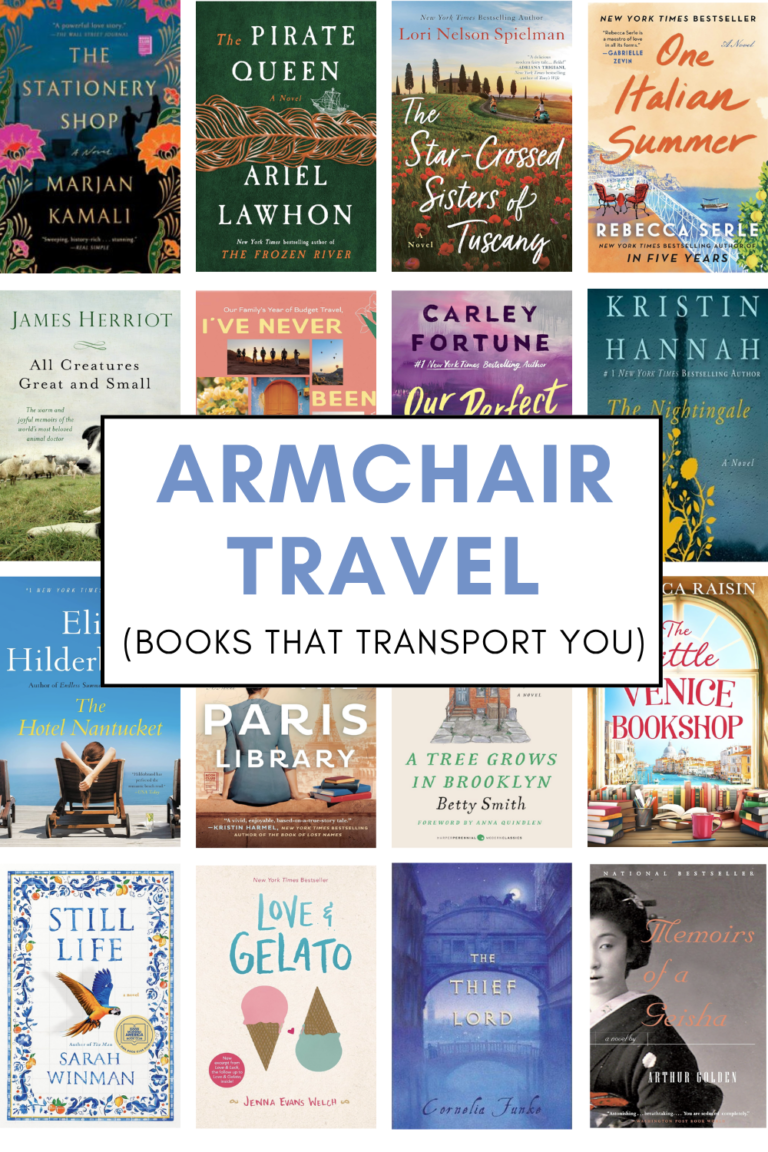 10+ Excellent Armchair Travel Books