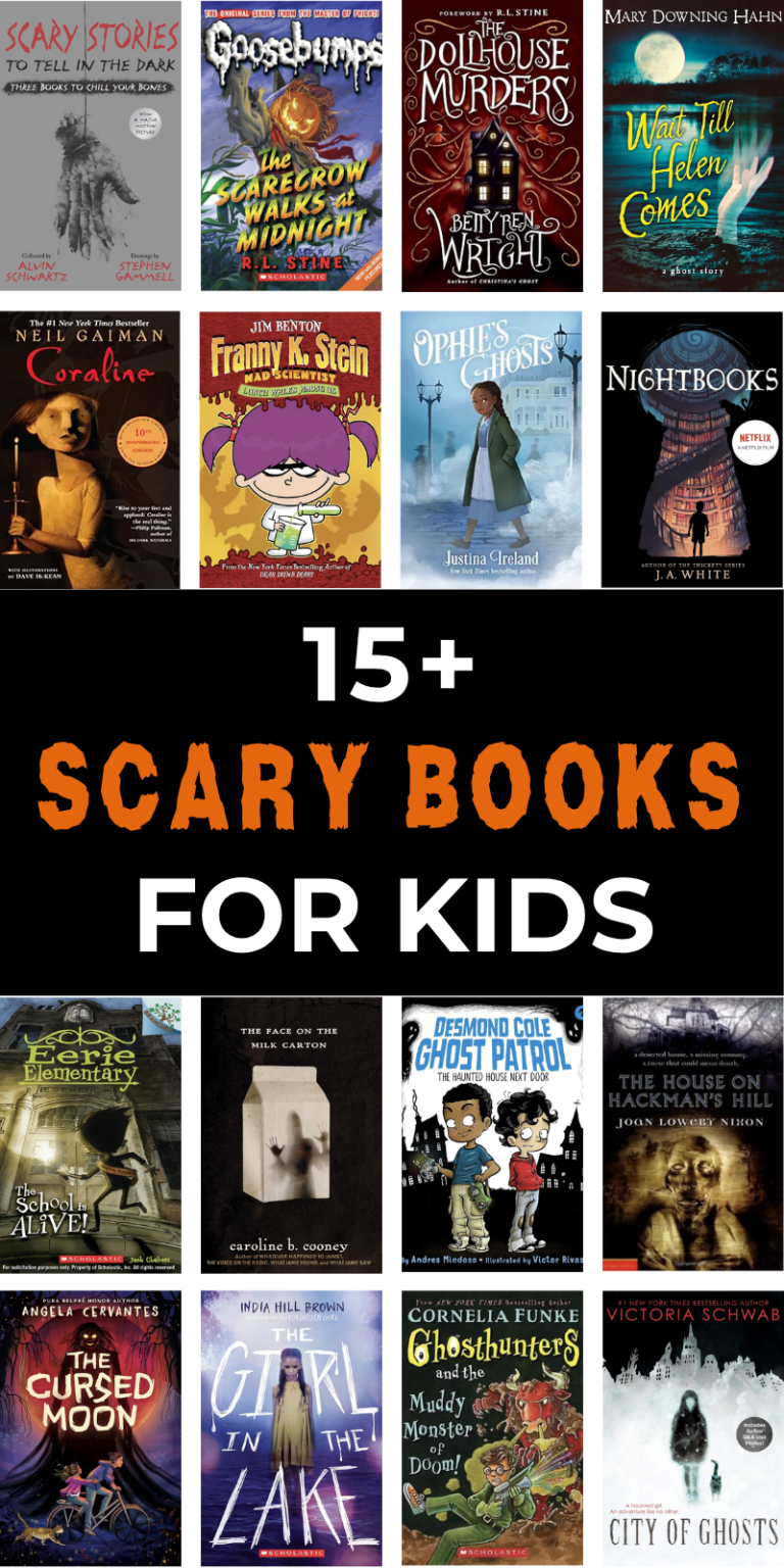 15+ Scary Books for Kids