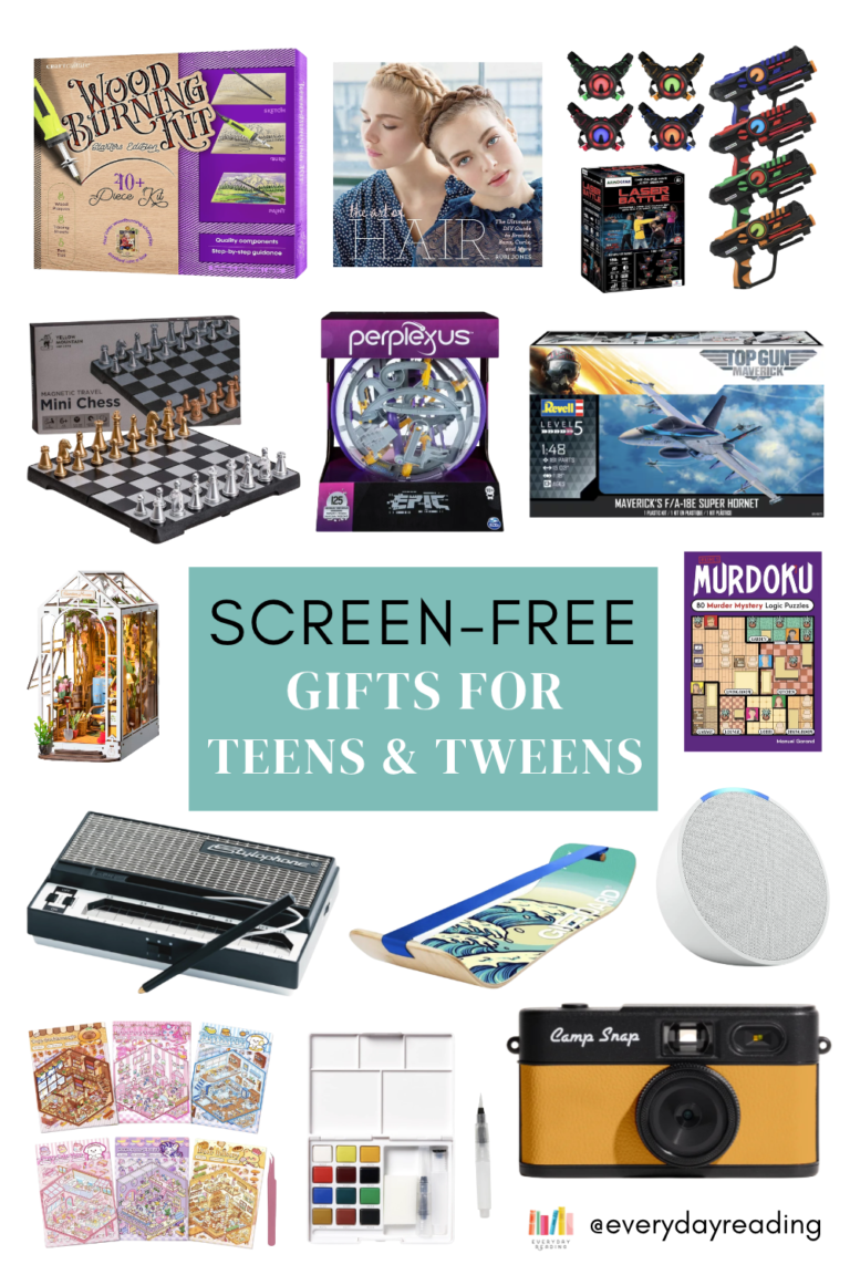 Screen Free Gift Guide for Tweens and Teens