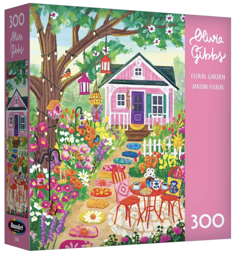 floral garden puzzle