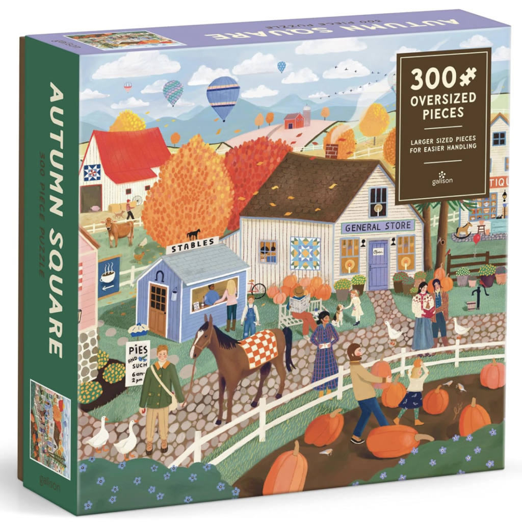 autumn square puzzle
