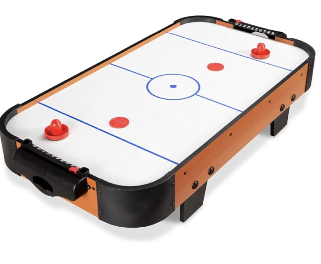 portable air hockey table