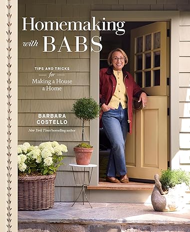 book cover of homemaking with babs